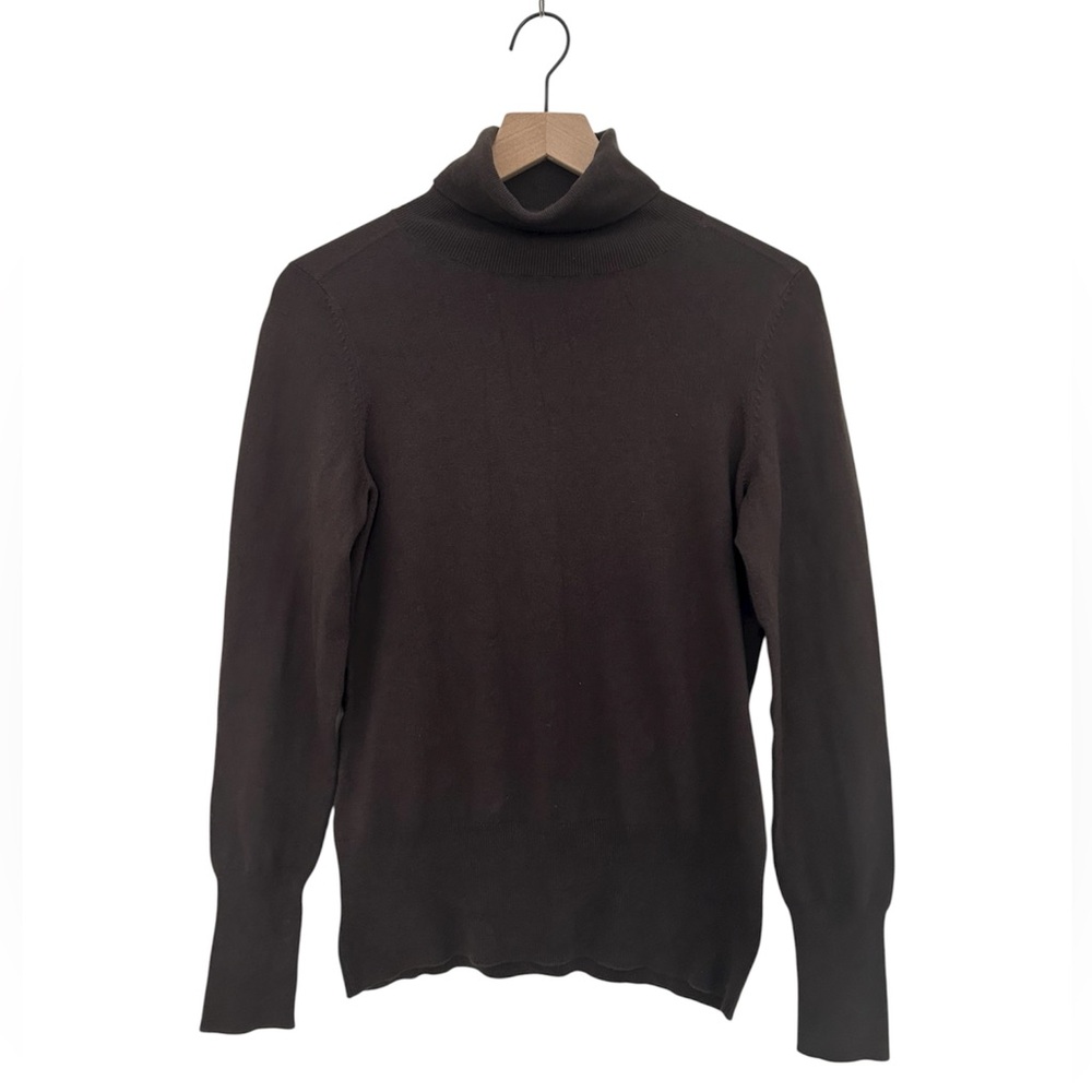Banana Republic Silk/Cotton/Cashmere Turtleneck Size Medium